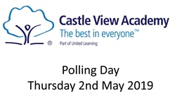 Polling Day Thursday 2nd May 2019