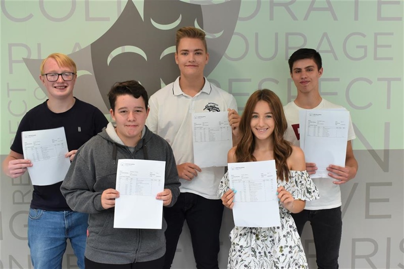 Year on year GCSE success celebrated at Castle View Academy